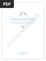 Human Rights notes