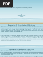 11.E-Setting Organizational Objectives