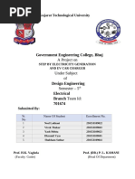 De-REPORT-SEM5-Step by Electricity Generation and Ev Car Charger