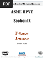 ASME BPVC Section IX Ver.2023_F Number and a Number