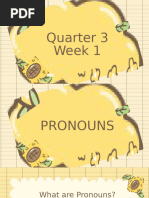 Week 1 Pronouns 1