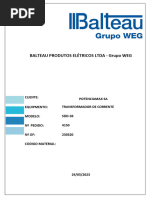 LPII-SMEC- Pruebas FAT de CT´s Balteu