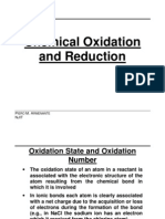 Chemical Oxidation and Reduction