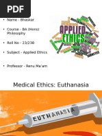 Euthanasia