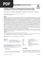 Automatic classification of ultrasound breast lesions using a deep (2019)