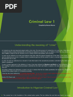 Criminal Law 1...in progress