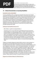 Clinical Characteristics of Learning Disabilities - Mental Disor