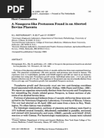 1989 Shivaprasad & Dubey - A Neospora-like protozoon found in an aborted bovine placenta