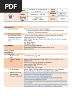 Lesson Plan-Q3M4 (Development of the electronic Structure of the atom)