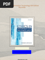 Get Ethics in Information Technology 6th Edition Reynolds free all chapters