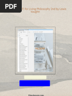 Download Full (eTextbook PDF) for Living Philosophy 2nd by Lewis Vaughn PDF All Chapters