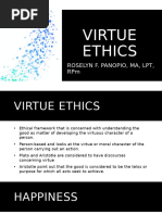 Lesson 13 - Virtue Ethics