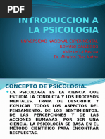 Introduccion a La Psicologia