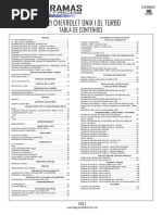 Diagrama Eléctrico Chevrolet Onix 2021 1.0l Turbo