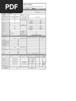 Personal Data Sheet