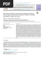 1-1-2022-Electroelastic high-order computational continuum strategy for critical voltage and frequency of piezoelectric NEMS via modified multi-physical couple stress theory