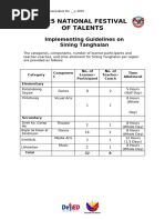 2025 SINING TANGHALAN Guidelines as of 04December2024