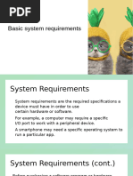 22_BasicSystemRequirements