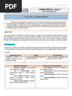 Res 1 B.1 Learing Module