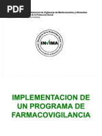 Implementacion Programa de Farmacovigilancia