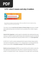 Why 1.5 ° c matters 