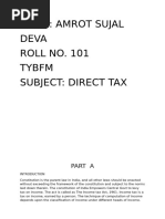 direct tax information summary