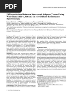 Differentiation Between Nerve and Adipose Tissue Using Wide-Band (350–1,830 nm) in vivo Diffuse Reflectance Spectroscopy