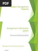 Managment information theory revised  2