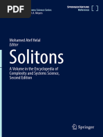 (Encyclopedia of Complexity and Systems Science Series) Mohamed Atef Helal - Solitons-Springer (2022)