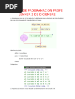 TAREA DE PROGRAMACION