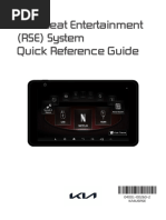 Carnival RSE QRG Manual