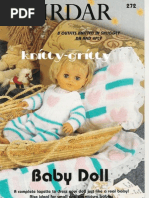 Knitting Dolls Clothes Booklet Baby Doll