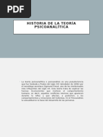 Historia de la teoría psicoanalítica