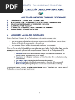 Tema 4 La Relacion Laboral Por Cuenta Ajena