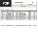 Form request MCU PT. Kartika Cipta Indonesia