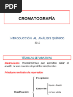 CLASE 12 cromatografía