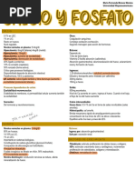 Metabolismo de calcio y fosfato 