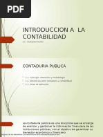 INTRODUCCION A  LA CONTABILIDAD