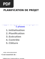 PLANIFICATION DE PROJET