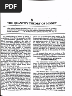 Quantity Theory of Money