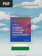 Download Handbook of Child and Adolescent Anxiety Disorders Dean Mckay ebook All Chapters PDF