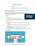 ENERGIA EOLICA - Reporte