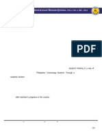 Reimagining Criminology Education a Study on the Metacognitive Awareness