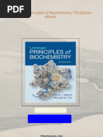 Lehninger Principles of Biochemistry 7th Edition eBook 2024 scribd download