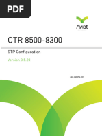 CTR 8500-8300 3.5.20 STP Configuration_January2018