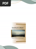 [Ebooks PDF] download Society and Culture Principles of Scarcity and Solidarity Theory Culture Society Published in association with Theory Culture Society 1st Edition Bryan S Turner full chapters