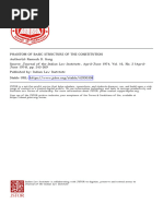 Phantom of Basic Structure of the Constitution