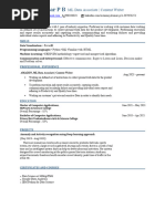 Manoj Kumar P B Data Associate Resume 3