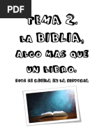 TEMA 2. La Biblia 