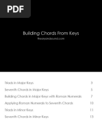 Building Chords from Keys - Theory and Sound